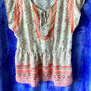 Maurices sure polyester drawstring neckline XL